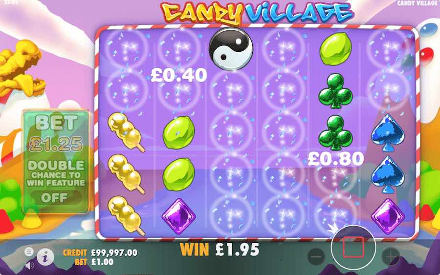 Play With The Tumbling Reels Mechanic On Candy Village Slot From Pragmatic Play