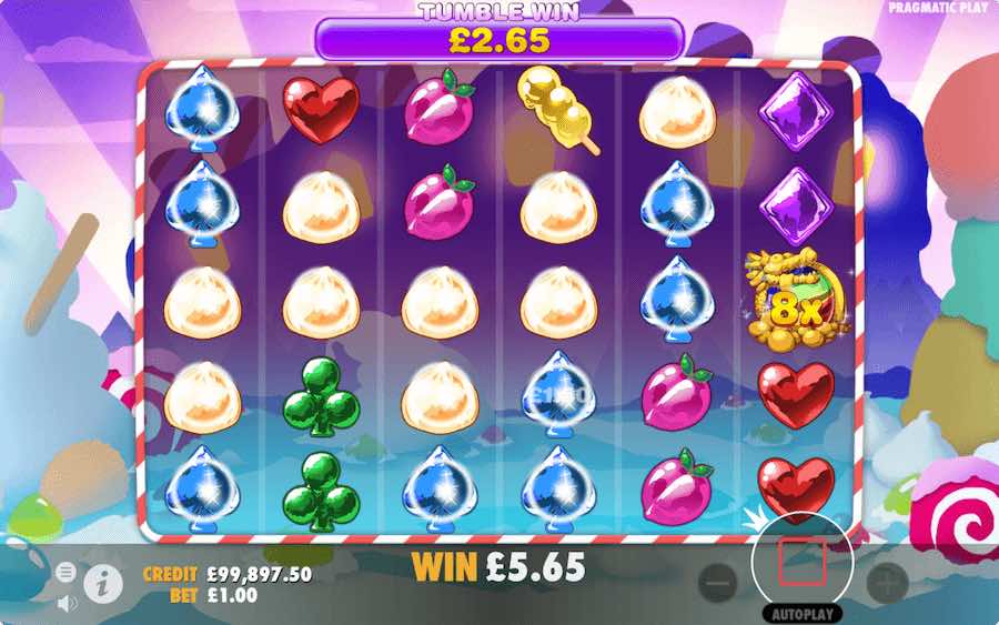 Land Multipliers Of Up To 100x In View During The Free Spins Feature On Candy Village Slot