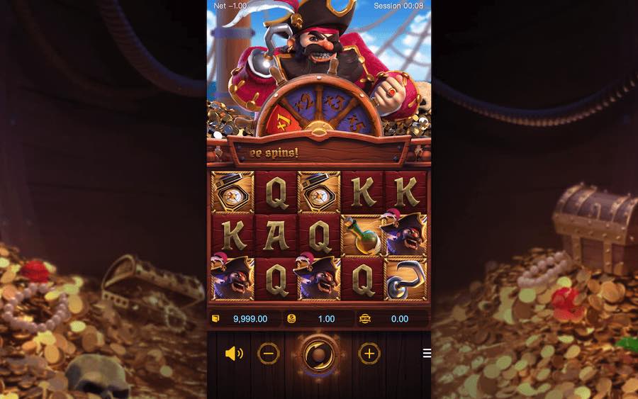 Captain's Bounty Slot Base Game