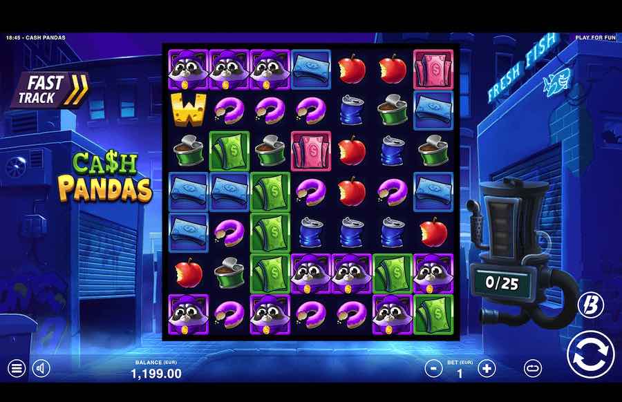 Cash Pandas Slot Base Game