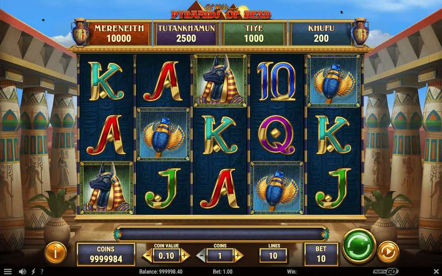 Cat Wilde And The Pyramids Of Dead Online Slot From Play'n Go Features 10 Paylines, 3 Bonus Rounds, And A Maximum Win Of 10,000x Bet