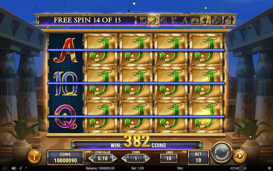 If The Free Spins Bonus Is Triggered On Cat Wilde And The Pyramids Of Dead Then You'll Get To Play With The Expanding Symbol Feature