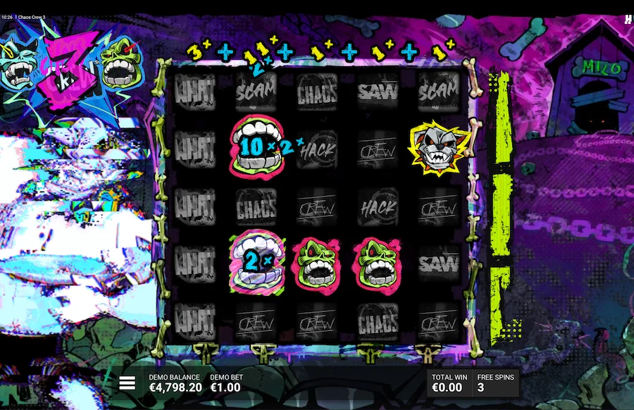 Chaos Crew 3 Slot Hacksaw Gaming