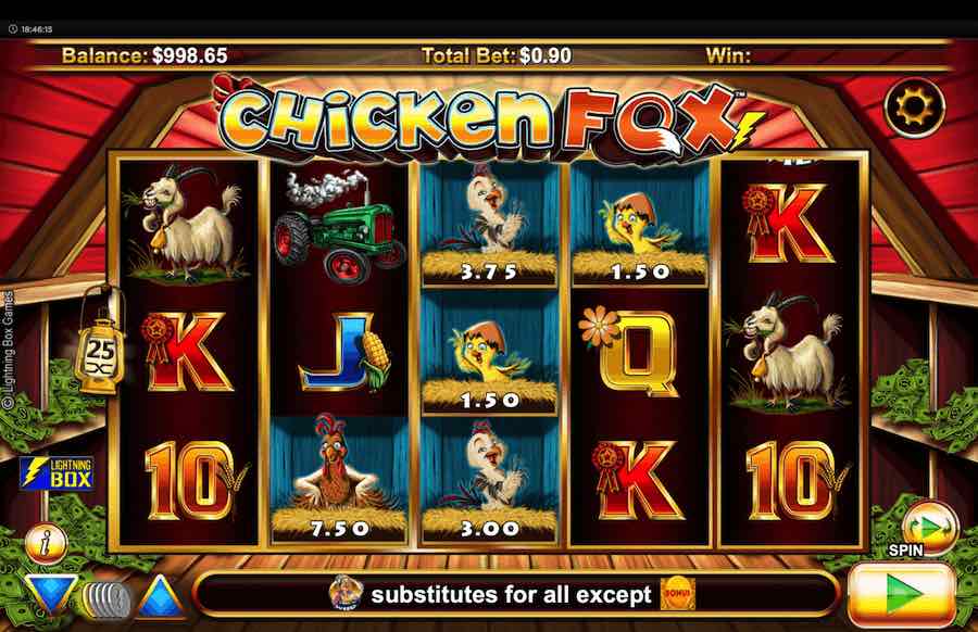 Chicken Fox Slot Base Game