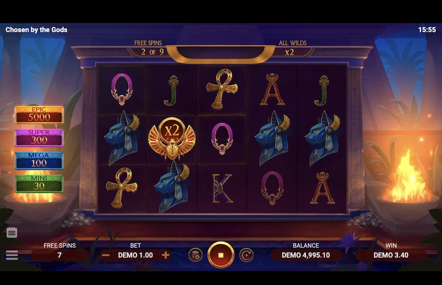 Chosen By The Gods Slot Evoplay