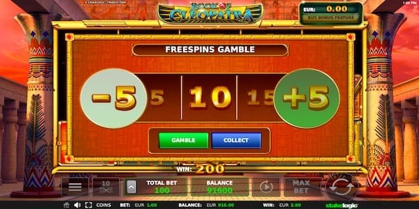 Choose To Gamble Your Free Spins On Book Of Cleopatra