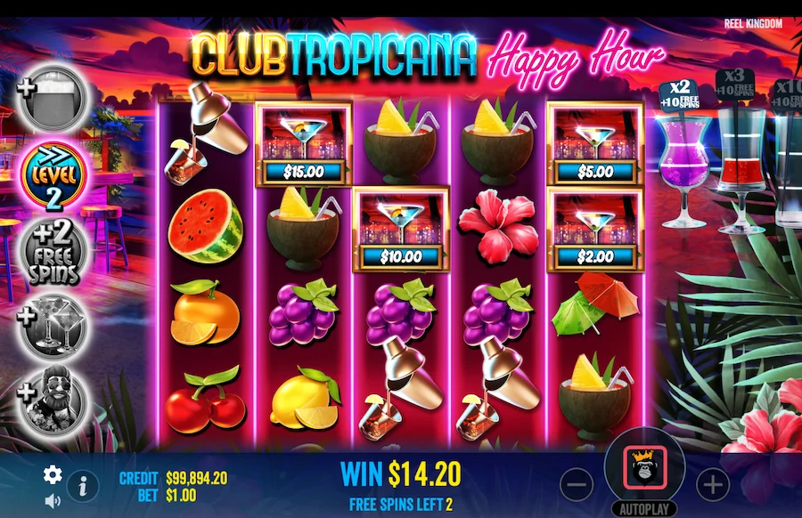 Club Tropicana Happy Hour Slot Pragmatic Play