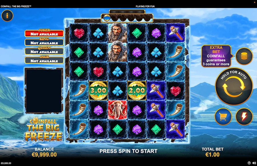 Coinfall The Big Freeze Gameplay
