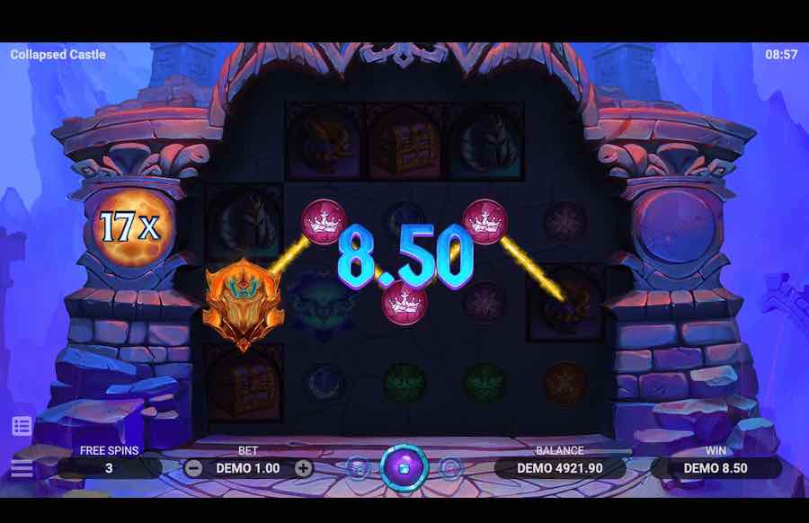 Collapsed Castle Slot Free Spins Feature