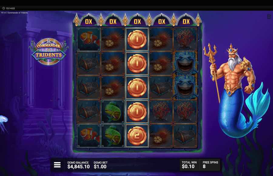 Commander Of Tridents Slot Free Spins Feature 