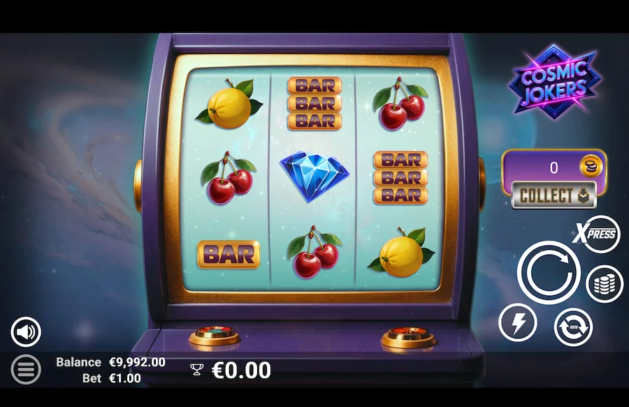 Cosmic Jokers Slot AvatarUX