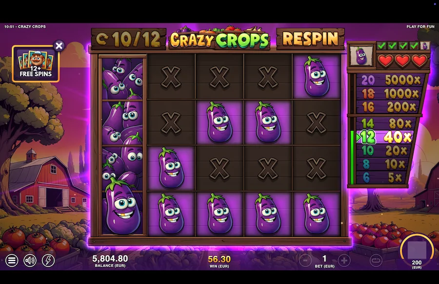 Crazy Crops Slot Slotmill