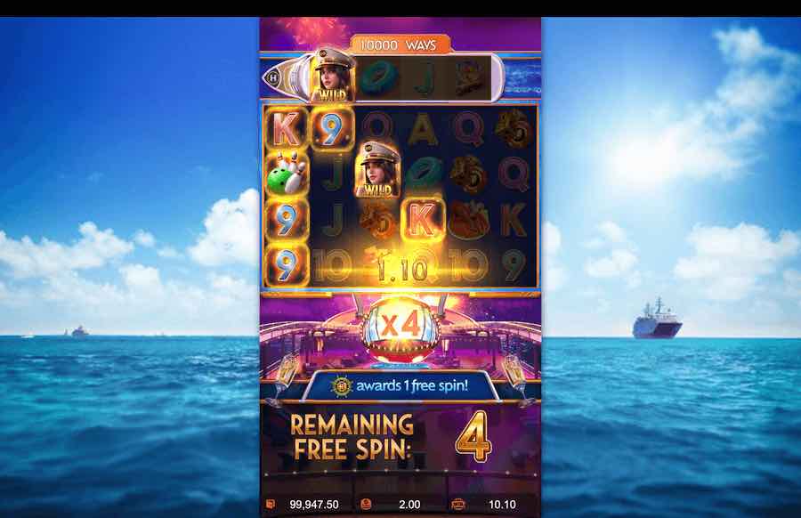 Cruise Royale Free Spins Feature