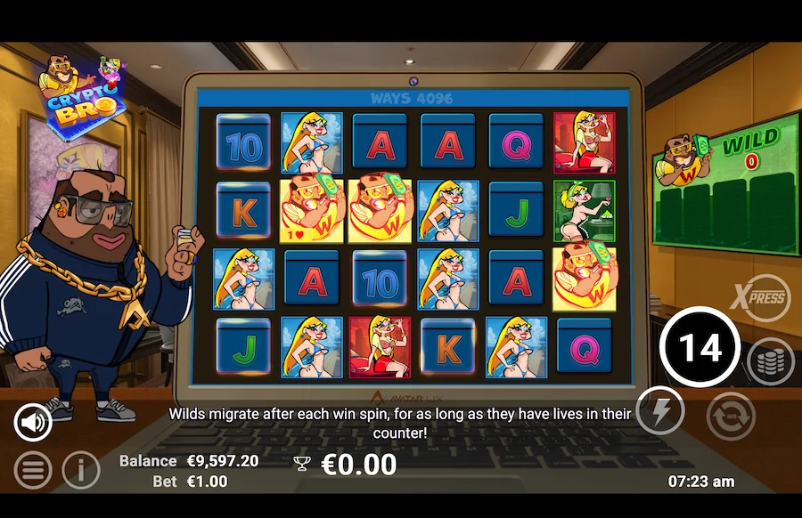 Crypto Bro Slot AvatarUX