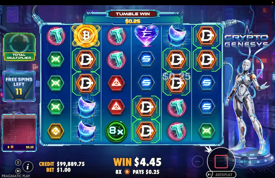 Crypto Genesys Gameplay