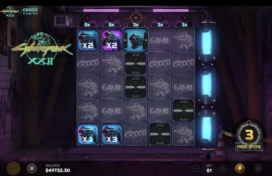 Cyberpunk Xx11 Slot Croco Gaming