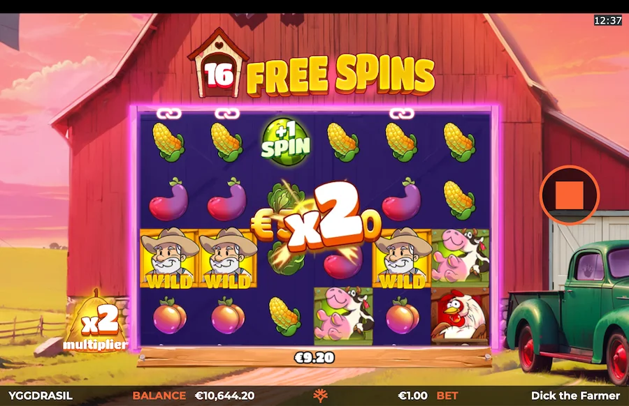 Dick The Farmer Slot Yggdrasil Gaming