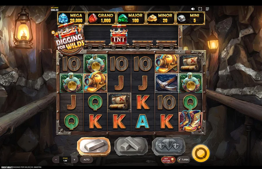 Digging For Wilds Slot Red Tiger Gaming