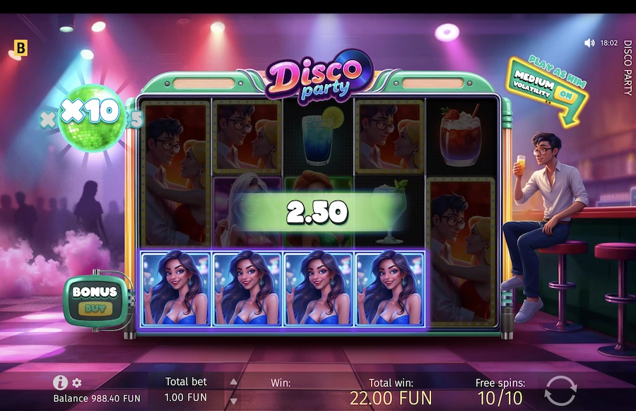 Slot Pesta Disko BGaming