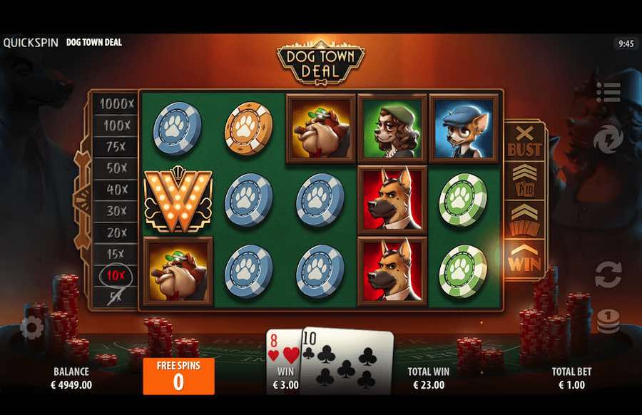 Dog Town Deal Slot Free Spins Feature