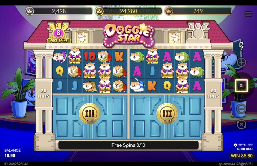 Doggie Star slot SimplePlay