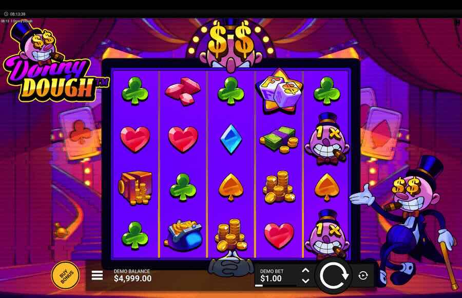 Donny Dough Slot Base Game