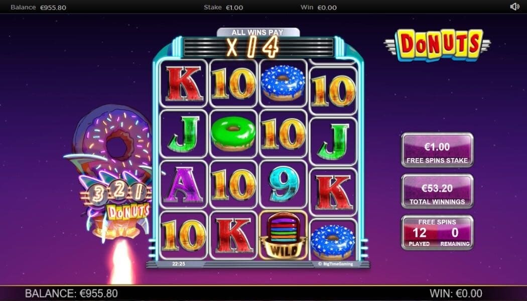 Donuts Free Spins Feature