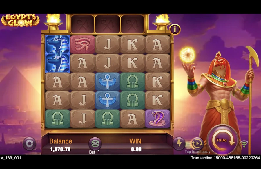 Egypt's Glow slot TaDa Gaming