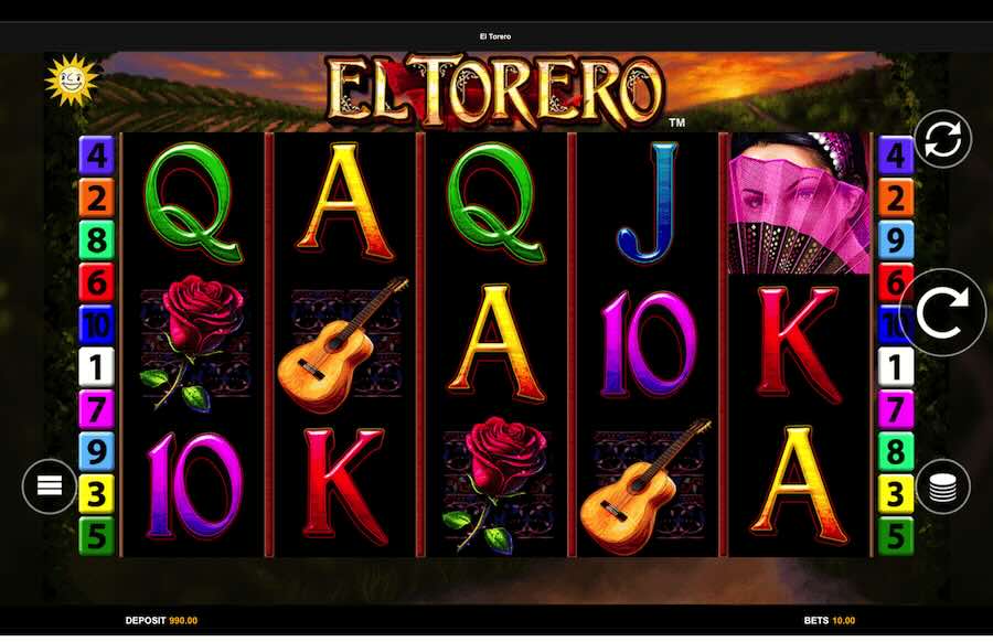 El Torero Slot Base Game