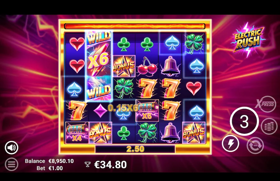 Electric Rush Slot AvatarUX