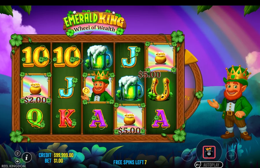 Emerald King Wheel Of Wealth Slot Pragmatic Play