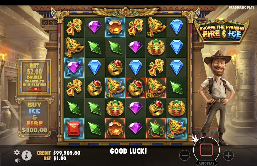 Escape The Pyramid Fire And Ice Slot Pragmatic Play