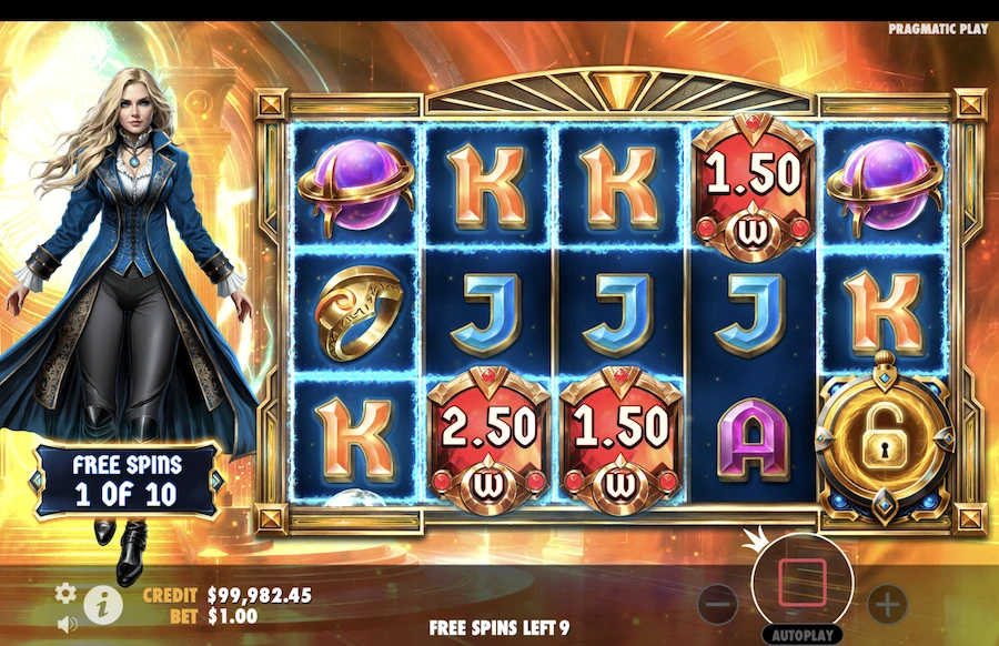 Eternal Empress slot free spins feature