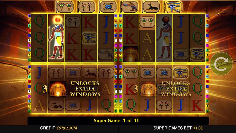 Eye Of Horus Power 4 Slots Free Spins Feature