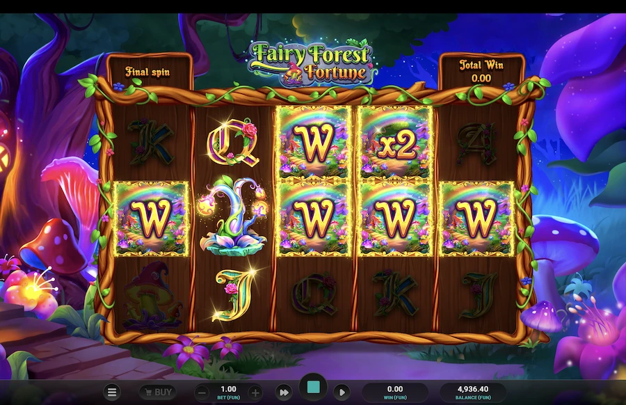 Fairy Forest Fortune slot free spins feature