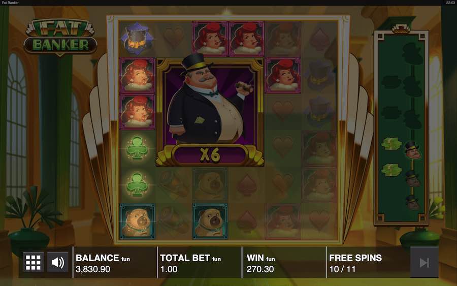 Fat Banker slot free spins feature