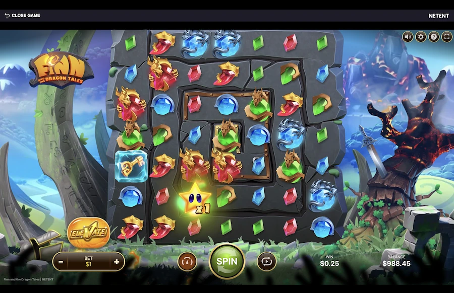 Finn And The Dragon Tales Slot NetEnt