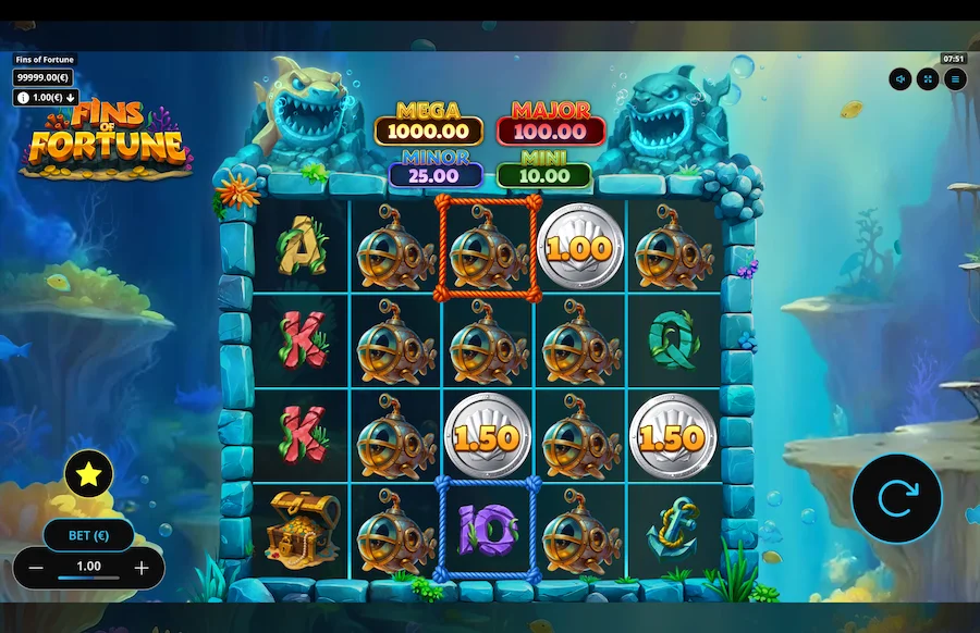 Fins of Fortune Slot Gaming Corps
