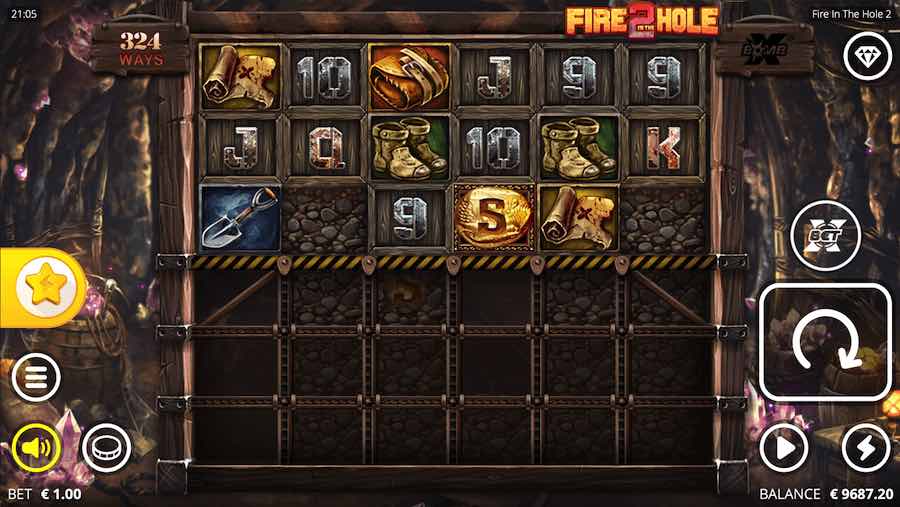 Fire In The Hole 2 Slot Base Game