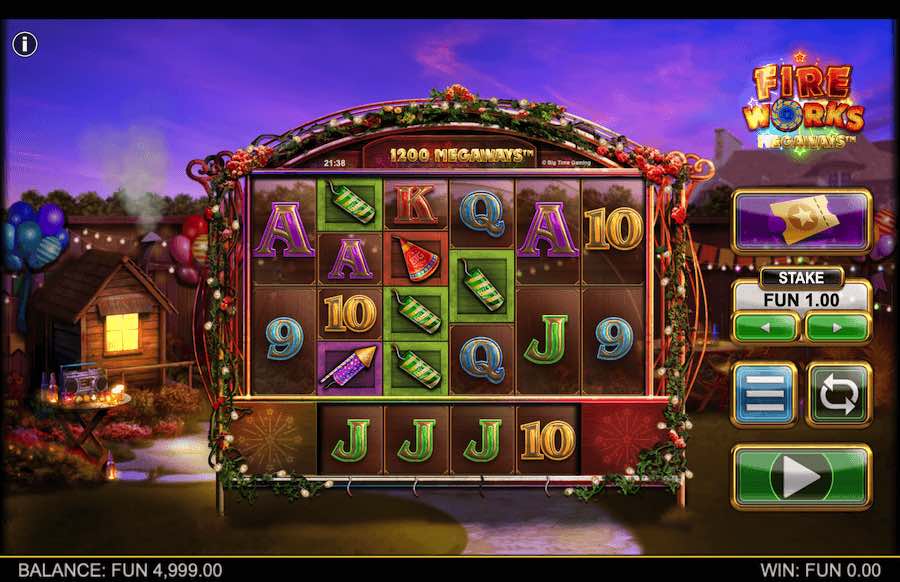 Game Basis Slot Kembang Api Megaways 