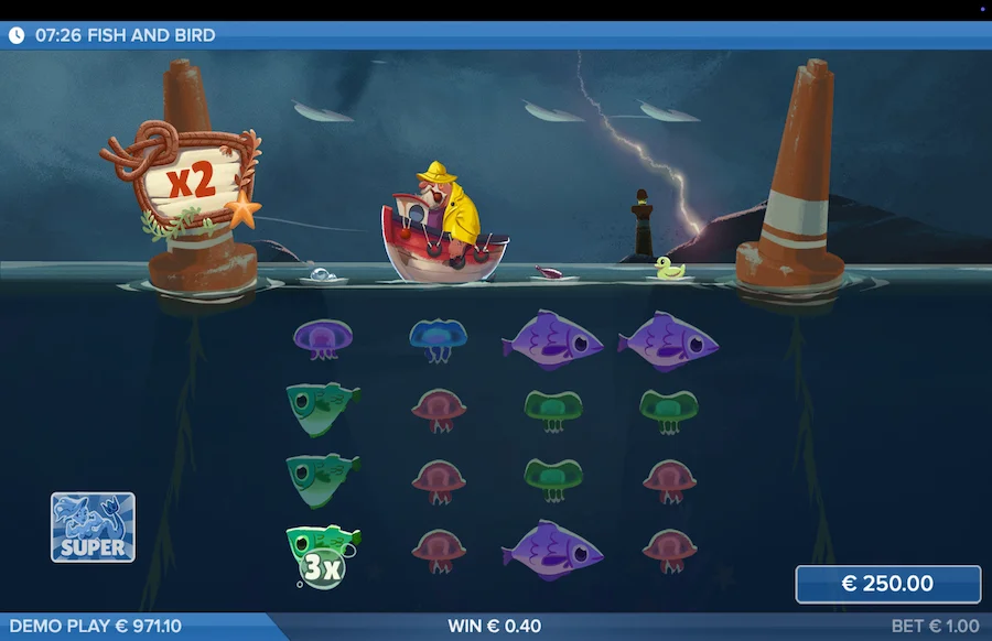 Fish And Bird Slot Elk Studios