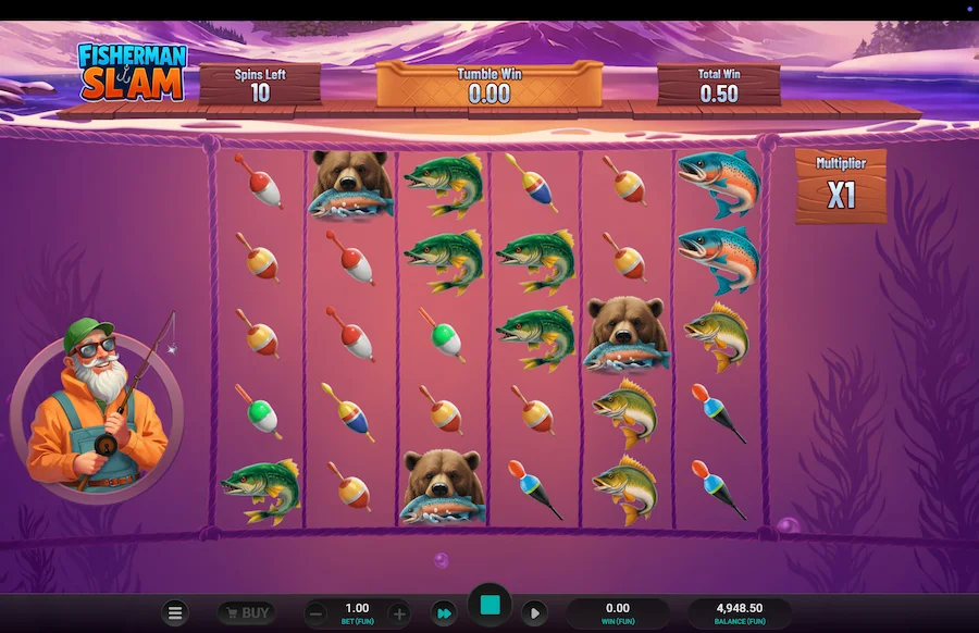 Fisherman Slam Slot Relax Gaming