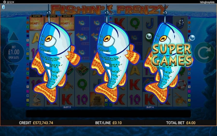 Choose Your Fish To Determine Which Free Spin Bonus Round You Will Play