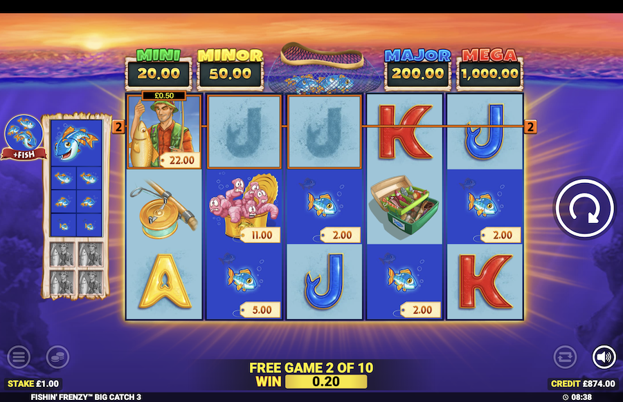 Fishin Frenzy The Big Catch 3 Slot Blueprint Gaming