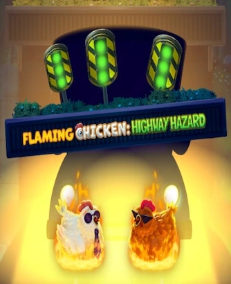 Flaming Chicken Highway Hazard Slot