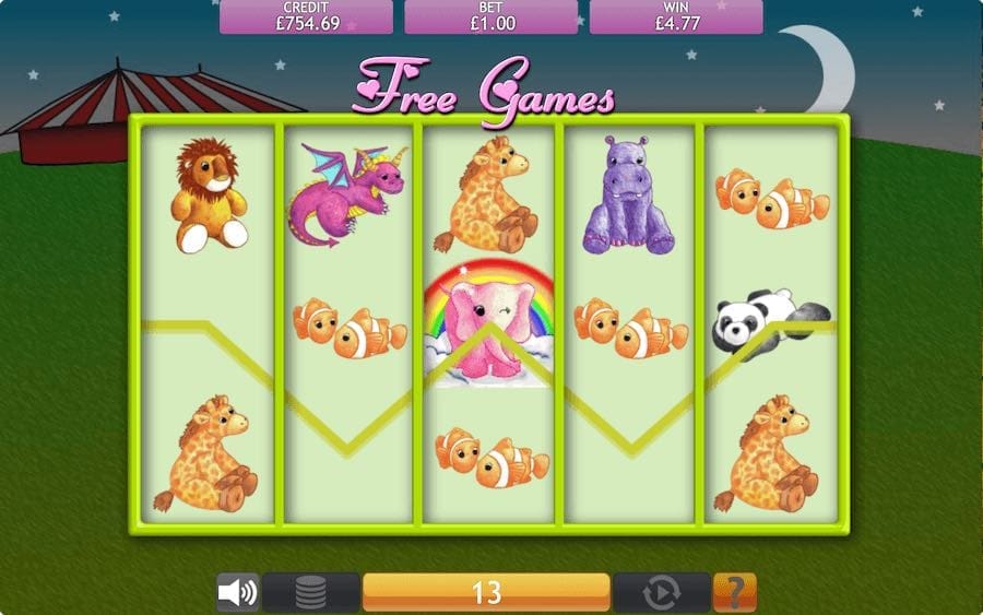 Fluffy Favourites Slot Free Spins Feature