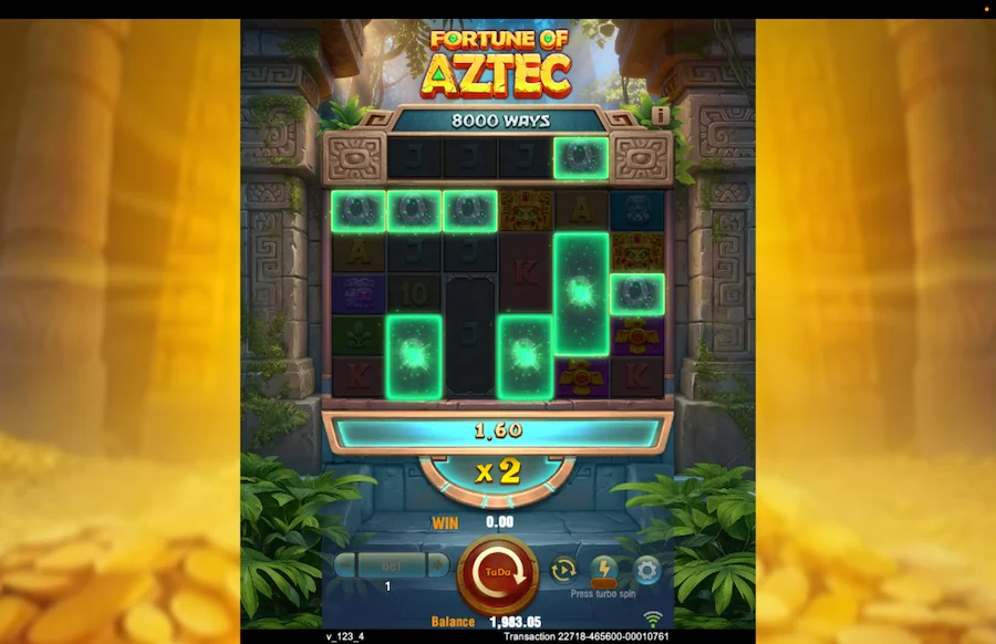 Fortune Of Aztec Gameplay