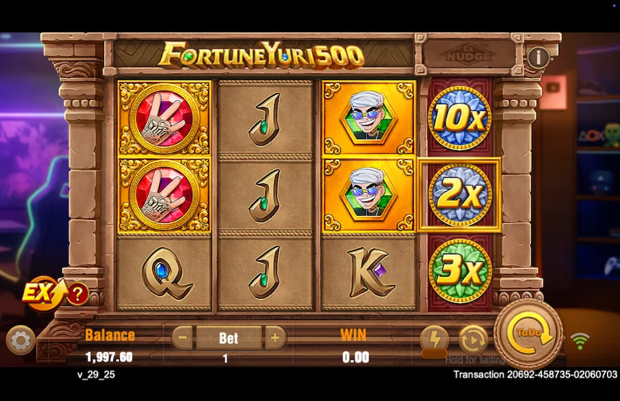 Fortune Yuri 500 Slot TaDa Gaming