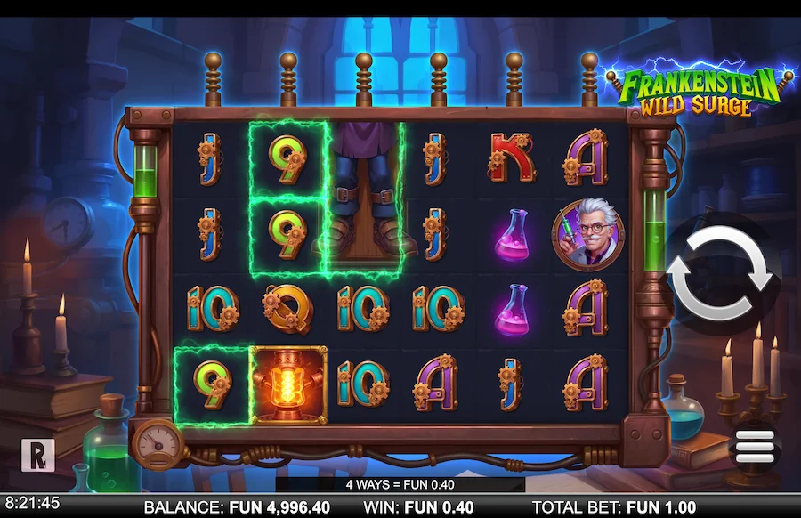 Frankenstein Wild Surge Slot ReelPlay