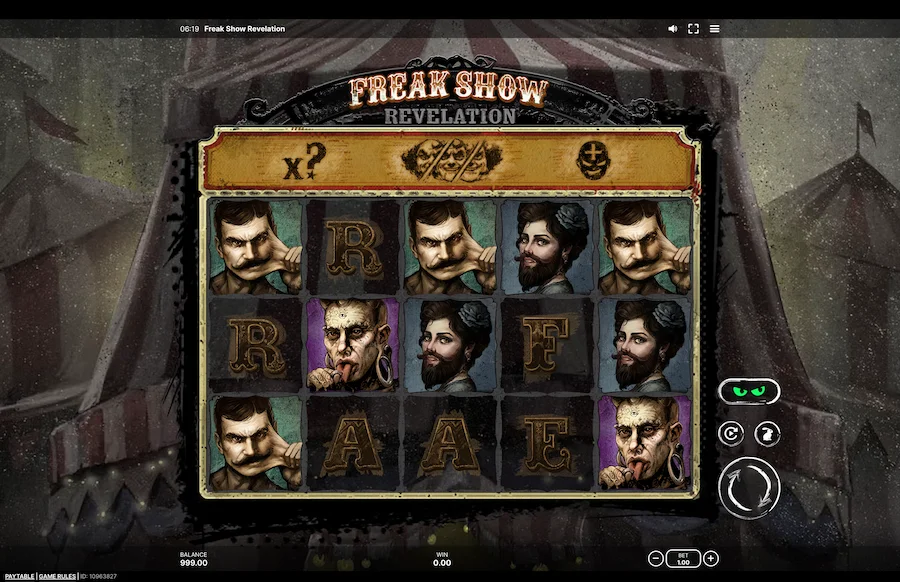 Freak Show Revelation Slot Sneaky Slots
